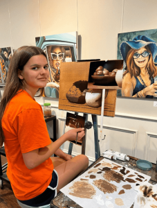 How anyone can paint if they follow the process taught by Todd